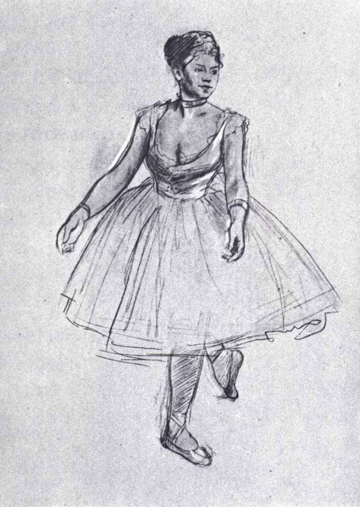 Una ballerina in posizione - Fogg Art Museum, Harvard University, Cambridge